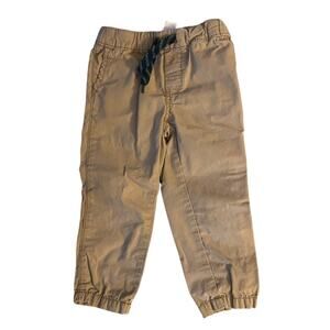 Carters Tan Pants Size 2T Cotton Drawstring Waist
